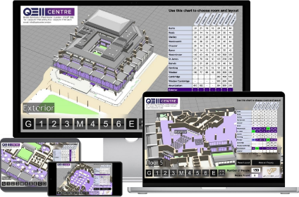 vFloorplan shown on desktop, tablet and mobile
